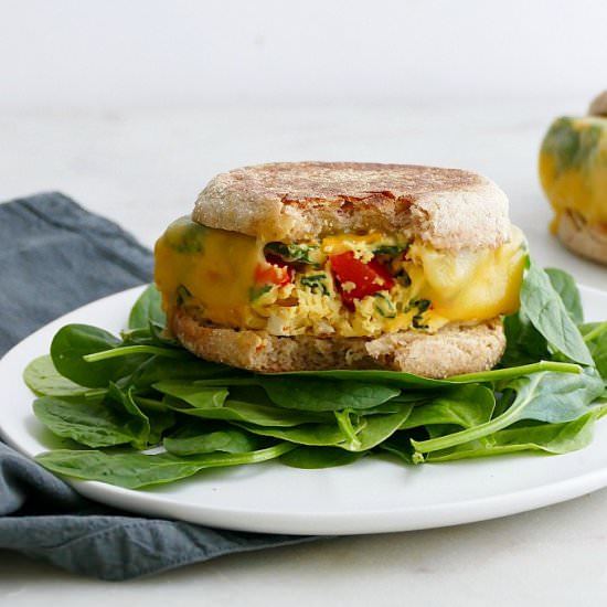 Meal Prep Breakfast Sandwiches