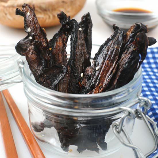 Teriyaki Mushroom Jerky