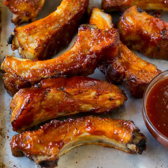 Slow Cooker BBQ Ribs