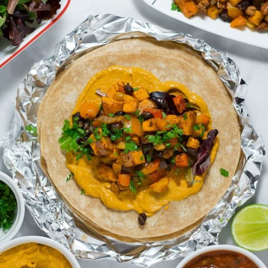 Sheet Pan Burritos