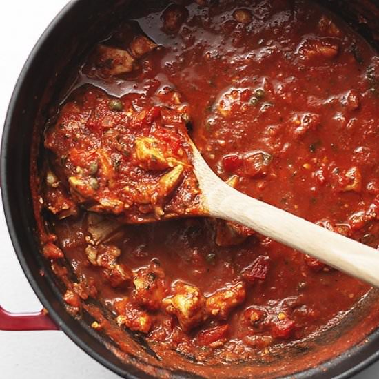 Easy Chicken Cacciatore Stew