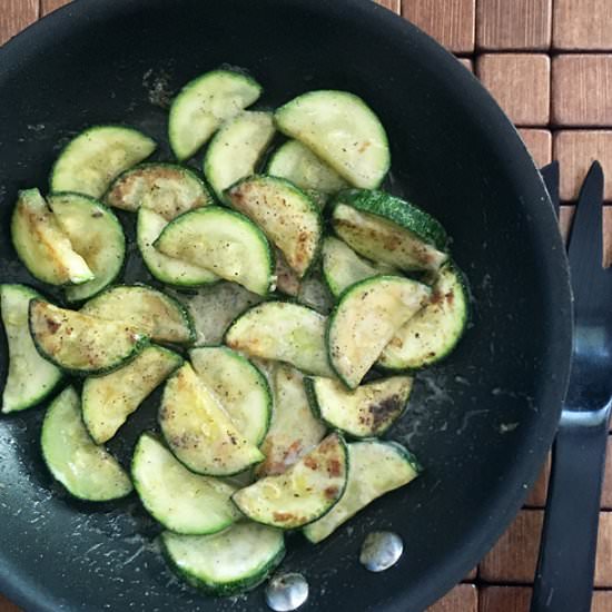 Zucchini with Cheese
