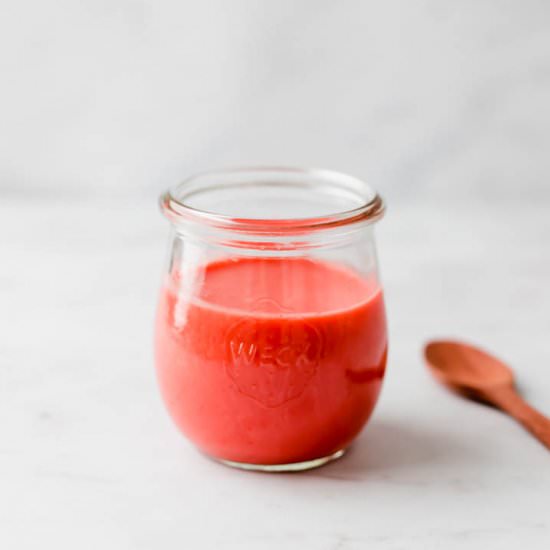 STRAWBERRY VINAIGRETTE | 2 WAYS