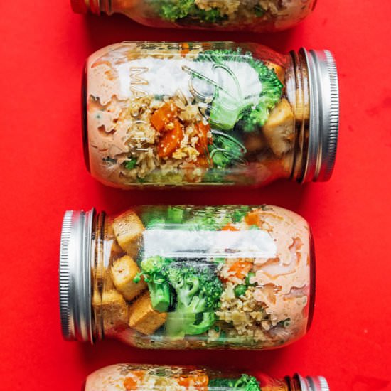 Vegetarian Stir Fry Meal Prep