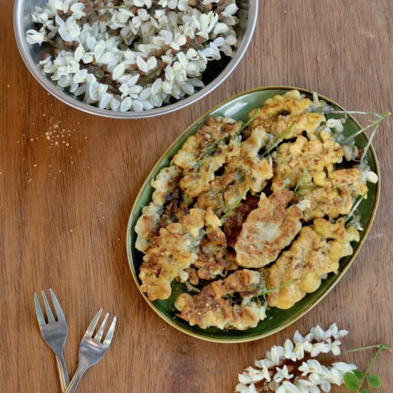 Acacia Flower Fritters