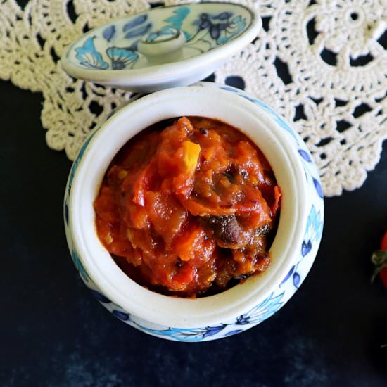 Tomato & Dates Chutney