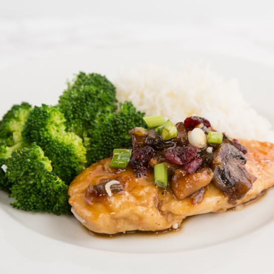 30-Minute Maple Cranberry Chicken