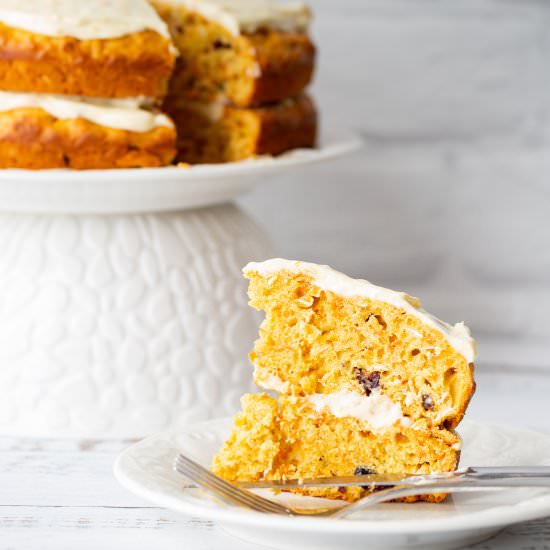 Carrot Cake with an Orange Twist