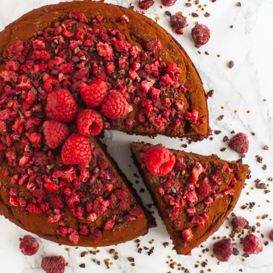 Chocolate and Raspberry Cake