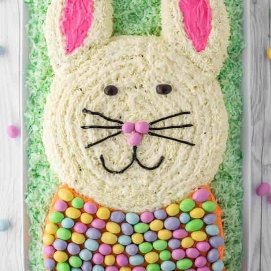 Easter Bunny Carrot Cake