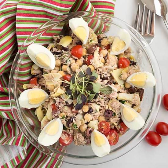 Tuna Antipasto Salad