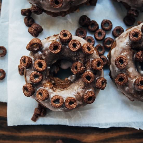 Vegan Cereal Donuts