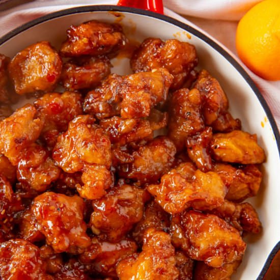 Baked Orange Chicken
