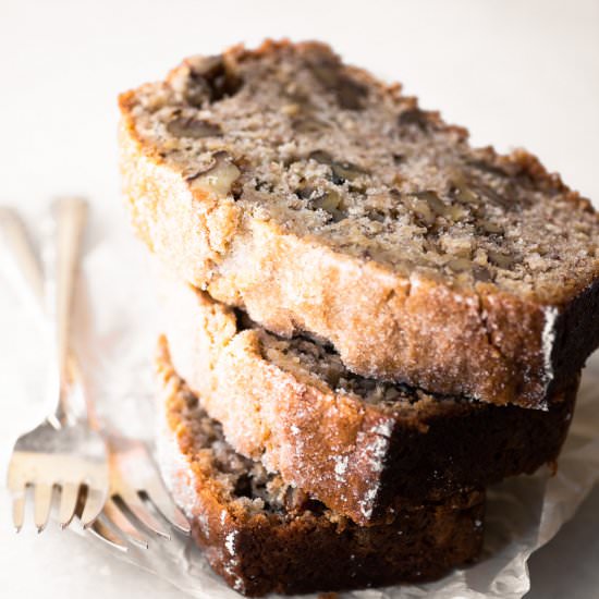 Roasted Banana Bread