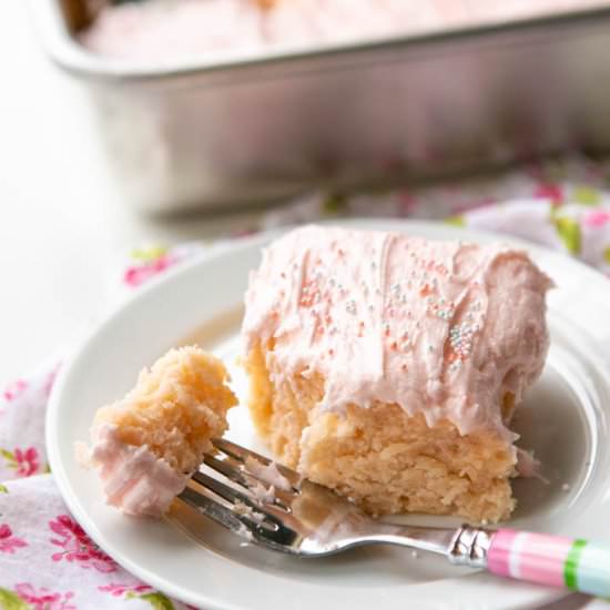 Strawberry Lemonade Cake
