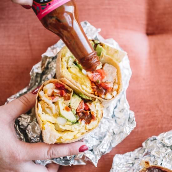Easy Breakfast Burrito