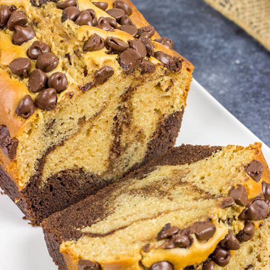 Chocolate Peanut Butter Bread