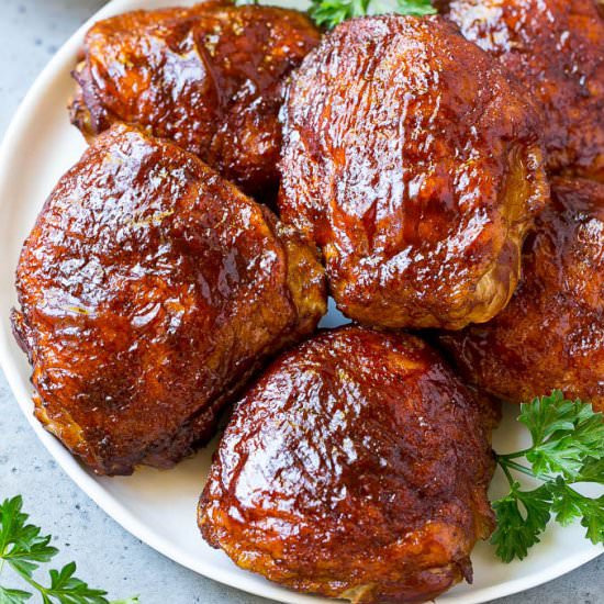 Smoked Chicken Thighs