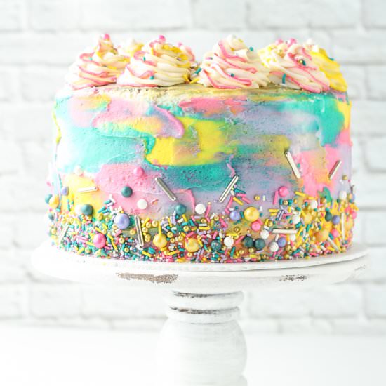 Pink Lemonade Cake