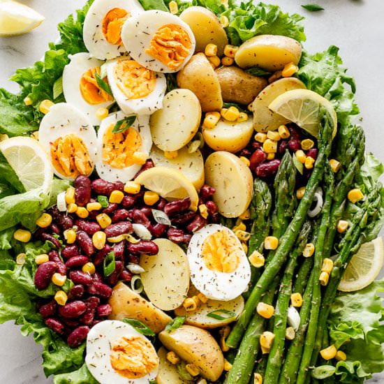 Spring Vegetable Potato Salad