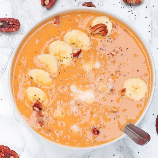 Vegan Sweet Potato Smoothie Bowl