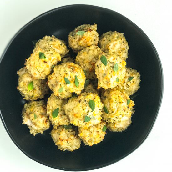 Easy Weeknight Chicken Meatballs