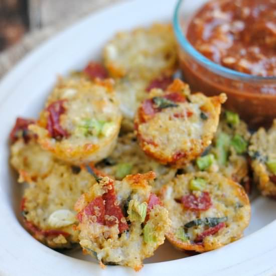 Quinoa Pizza Bites Recipe