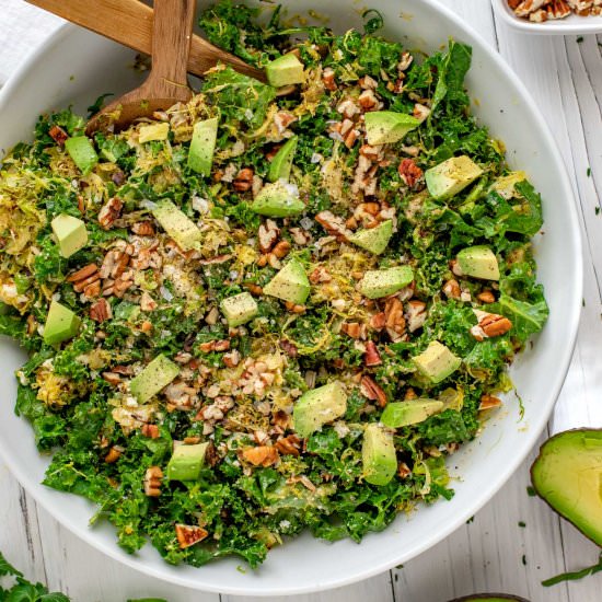 Brussels Sprouts Kale Salad