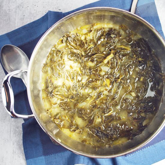 Easy Southern Style Collard Greens