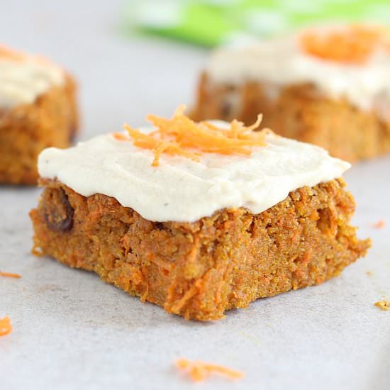 Low Sugar Carrot Cake