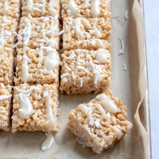 CBD Vegan Rice Krispie Treats