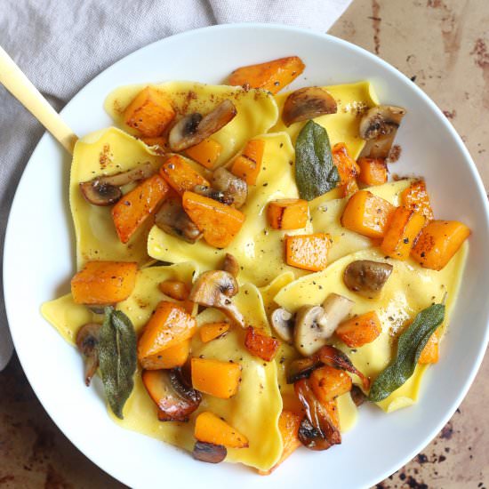 Butternut Squash Ravioli