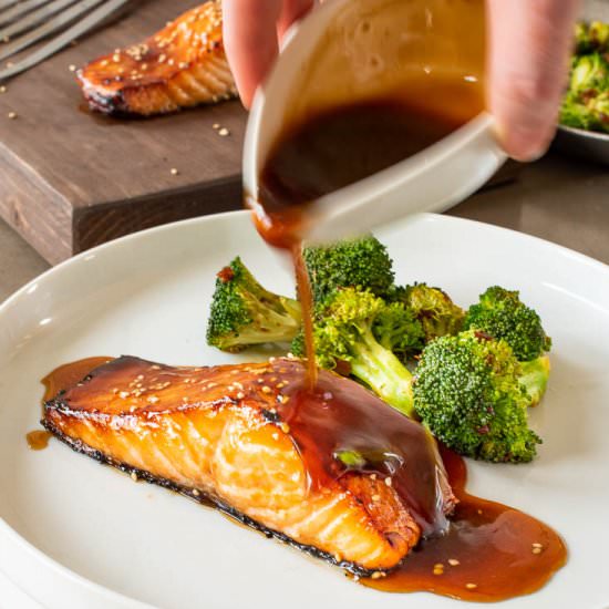 Teriyaki Glazed Salmon