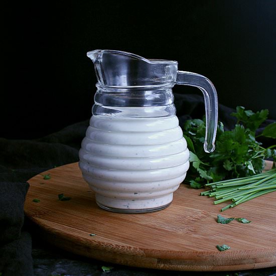 Homemade Low Carb Ranch Dressing