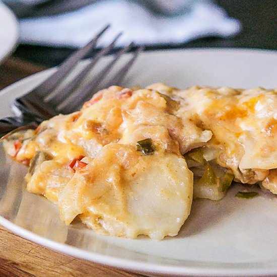 Salsa Scalloped Potatoes