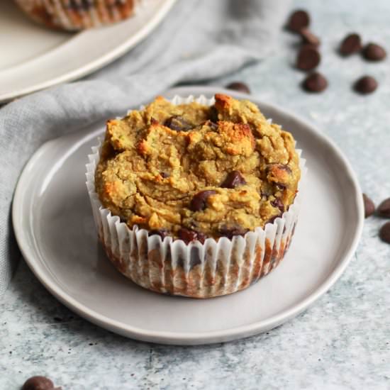 Chocolate Chip Zucchini Muffins
