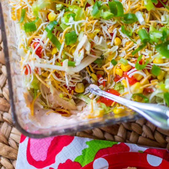 Best-ever spicy taco dip
