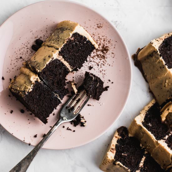 Chocolate Cake Espresso Frosting