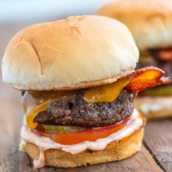 Bacon Skillet Sliders