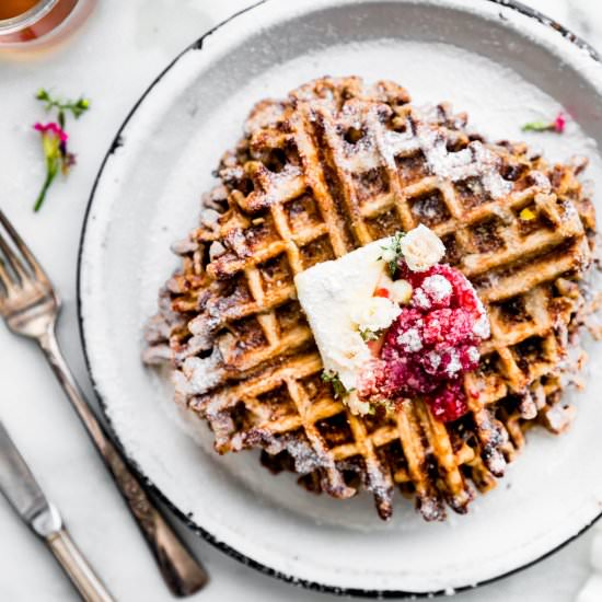 3 Ingredient Paleo Waffles