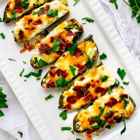 Keto Jalapeno Poppers