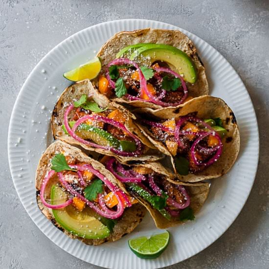 Blackened Salmon Tacos