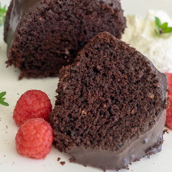 Healthier GF Chocolate Cake