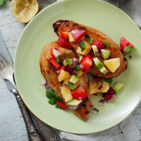 Grilled Honey-Lime Chicken