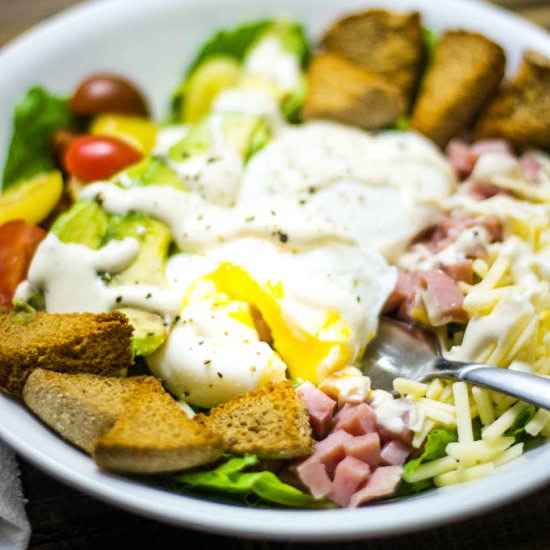 Eggs Benedict Cobb Salad
