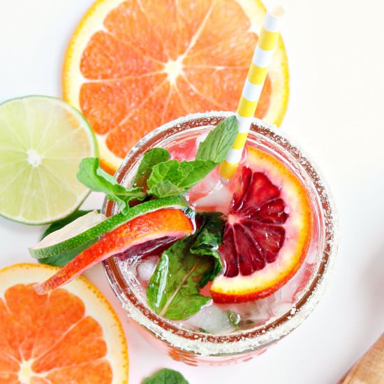 BLOOD ORANGE MOJITO