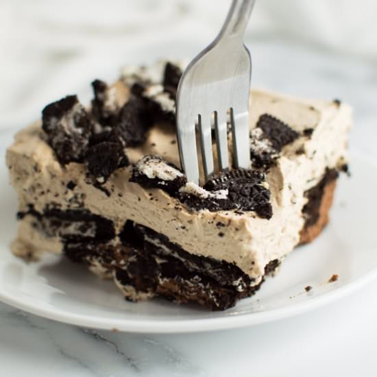 Mocha Oreo No Bake Dessert