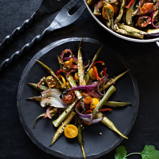 Roasted Okra