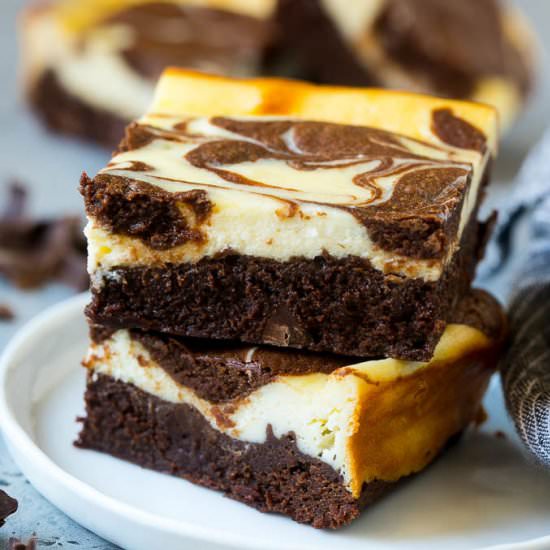 Cheesecake Brownies
