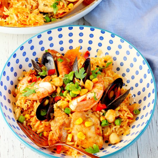 Traditional Spanish Paella